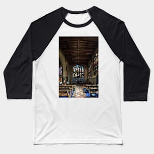 Inside of St Peter and Paul's church in Lavenham  5 Baseball T-Shirt